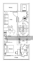 283 Studio (D9), Apartment #205744641